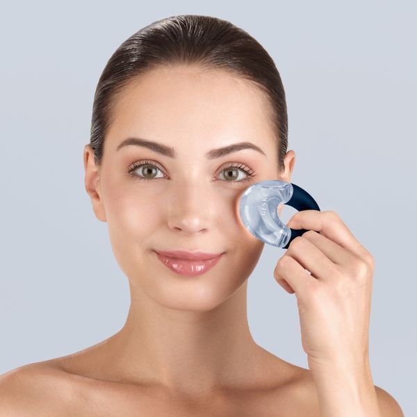 Массажер для глаз GESKE Cool & Warm Eye Massager 7 в 1, midnight HB0312