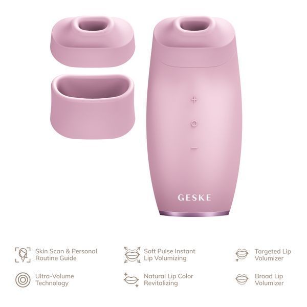 Устройство для увеличения объема губ GESKE Lip Volumizer & Booster 6 в 1, pink HB0412