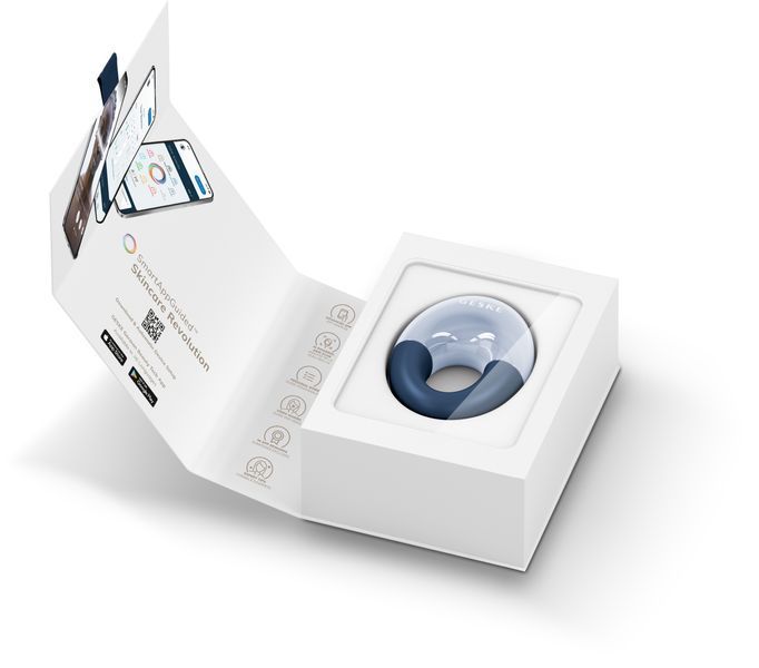 Массажер для глаз GESKE Cool & Warm Eye Massager 7 в 1, midnight HB0312