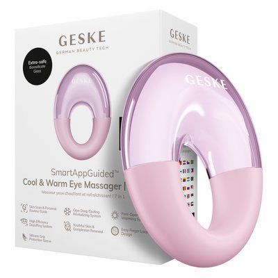 Массажер для глаз GESKE Cool & Warm Eye Massager 7 в 1, pink HB0313