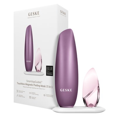 Безконтактна магнітна пілінг-маска GESKE Touchless Magnetic Peeling Mask 5 в 1, pink HB0560 фото