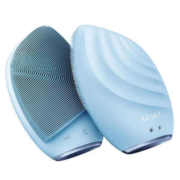 Электронная ультразвуковая щетка для лица GESKE Sonic Facial Brush 5 в 1, aquamarine HB0072