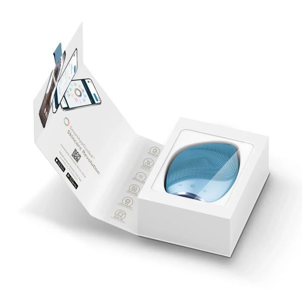 Электронная ультразвуковая щетка для лица GESKE Sonic Facial Brush 5 в 1, aquamarine HB0072