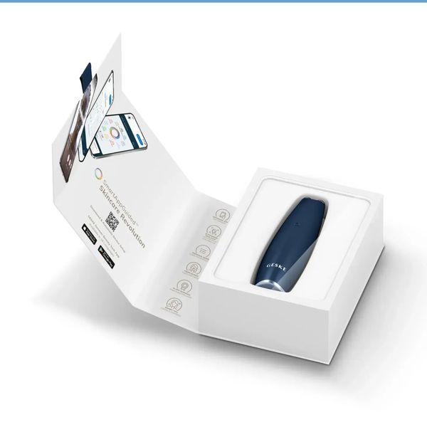Мікрострумова ручка для підтяжки шкіри обличчя GESKE MicroCurrent Face-Lift Pen 6 в 1, midnight HB0122
