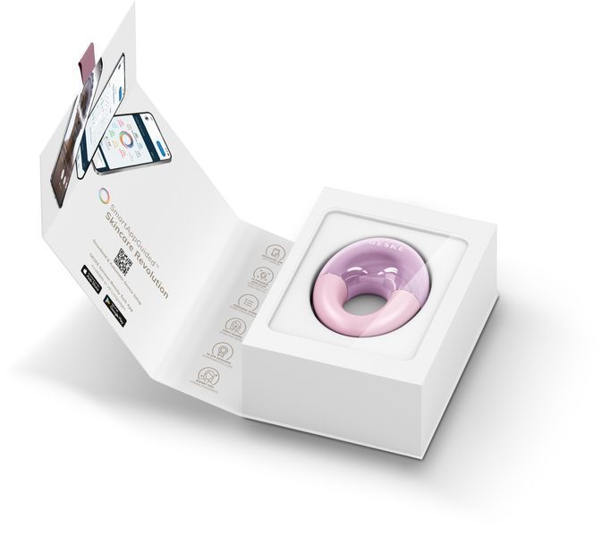 Массажер для глаз GESKE Cool & Warm Eye Massager 7 в 1, pink HB0313