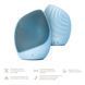 Электронная ультразвуковая щетка для лица GESKE Sonic Facial Brush 5 в 1, aquamarine HB0072 фото 2