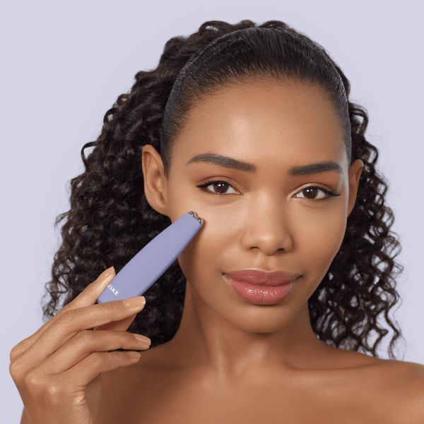 Мікрострумова ручка для підтяжки обличчя GESKE MicroCurrent Face-Lift Pen 6 в 1, purple HB0123 фото