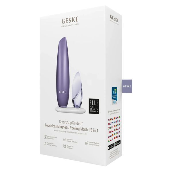 Бесконтактная магнитная пилинг-маска GESKE Touchless Magnetic Peeling Mask 5 в 1, purple HB0561