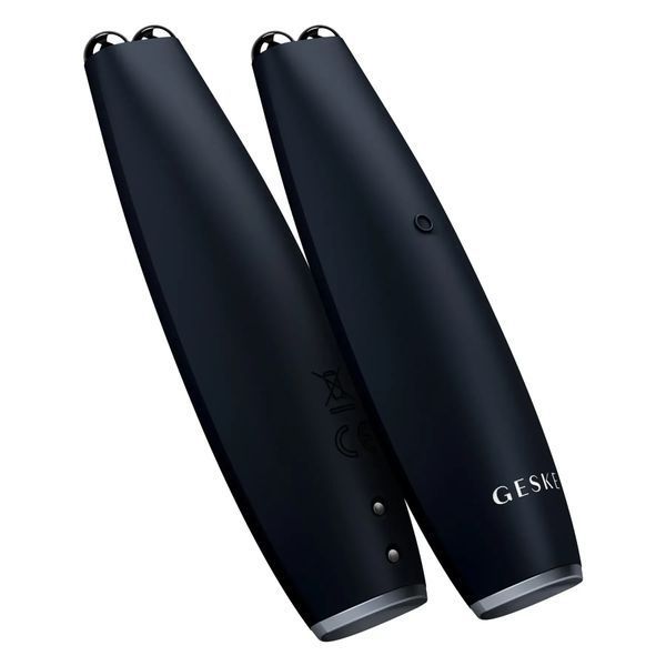 Мікрострумова ручка для підтяжки шкіри обличчя GESKE MicroCurrent Face-Lift Pen 6 в 1, black HB0124