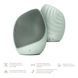 Электронная ультразвуковая щетка для лица GESKE Sonic Facial Brush 5 в 1, green HB0074 фото 2