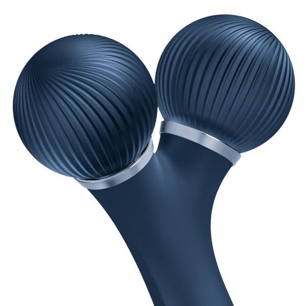 Электронный ультразвуковой ролик для лица GESKE Sonic Facial Roller 4 в 1, midnight HB0177