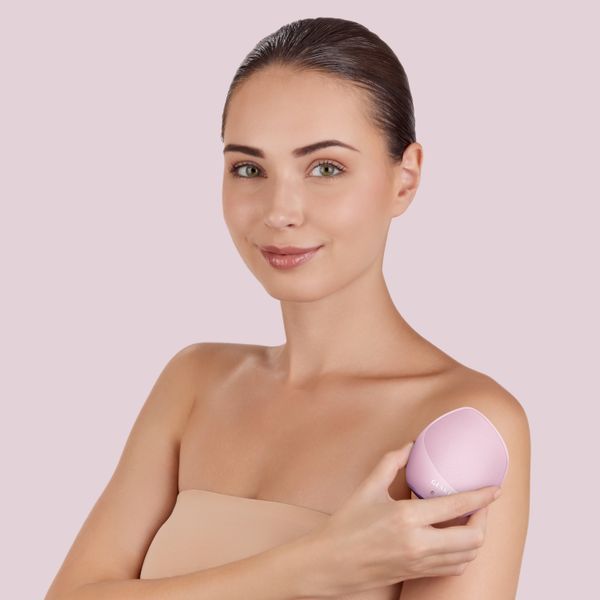 Ультразвуковая щетка для тела GESKE Sonic Body Brush 7 в 1, pink HB0368