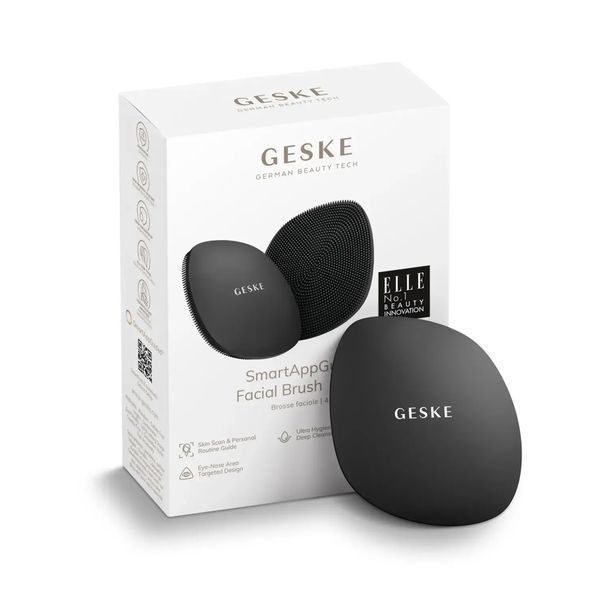Щетка для лица GESKE Facial Brush 4 в 1, gray HB0042