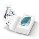 Очищувальна щітка для обличчя GESKE Sonic Thermo Facial Brush & Face-Lifter 8 в 1 turquoise HB0092 фото 9