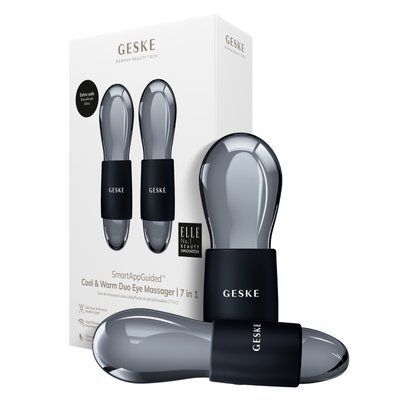 Двойной массажер для глаз GESKE Cool & Warm Duo Eye Massager 7 в 1, black HB0319