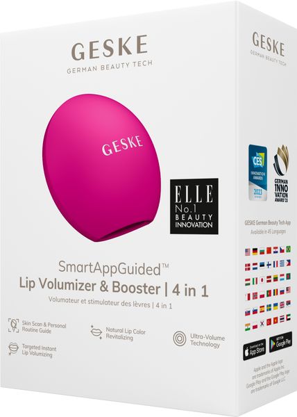 Пристрій для збільшення обʼєму губ GESKE Lip Volumizer & Booster 4 в 1 Small, magenta HB0028 фото