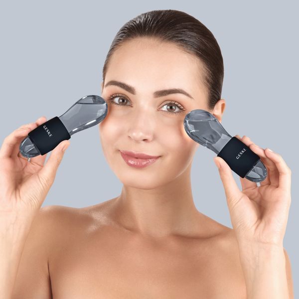 Подвійний масажер для очей GESKE Cool & Warm Duo Eye Massager 7 в 1, black HB0319