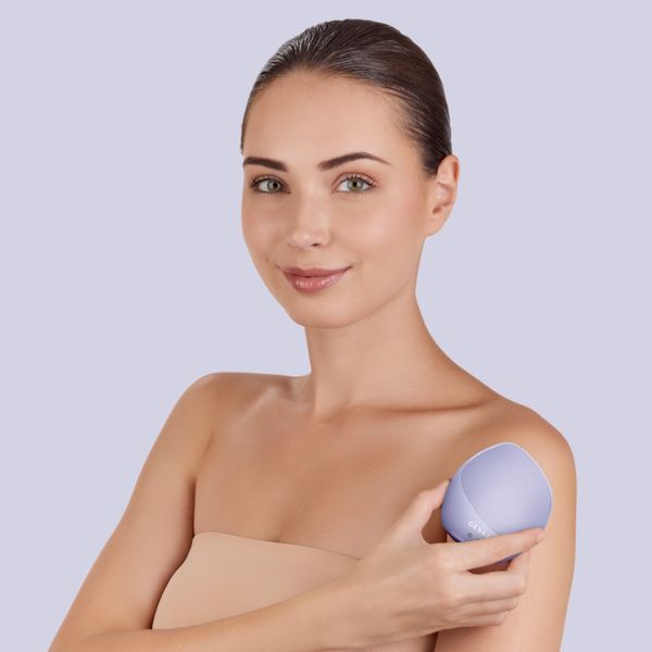 Ультразвуковая щетка для тела GESKE Sonic Body Brush 7 в 1, purple HB0369