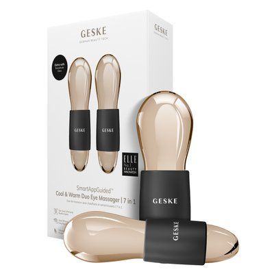 Двойной массажер для глаз GESKE Cool & Warm Duo Eye Massager 7 в 1, gray HB0320