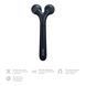 Электронный ультразвуковой ролик для лица GESKE Sonic Facial Roller 4 в 1, black HB0179 фото 2