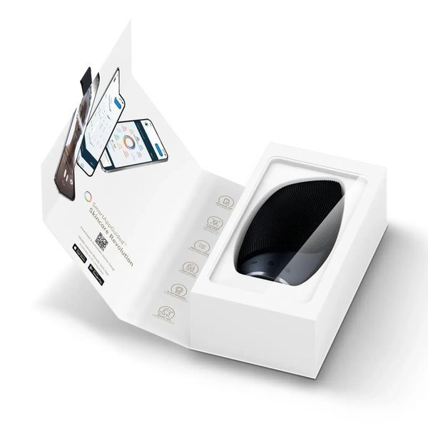 Электронная звуковая термо щетка для лица GESKE Sonic Thermo Facial Brush 6 в 1, black HB0080