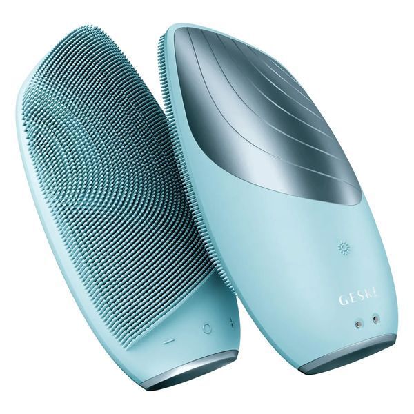 Электронная звуковая термо щетка для лица GESKE Sonic Thermo Facial Brush 6 в 1, turquoise HB0081