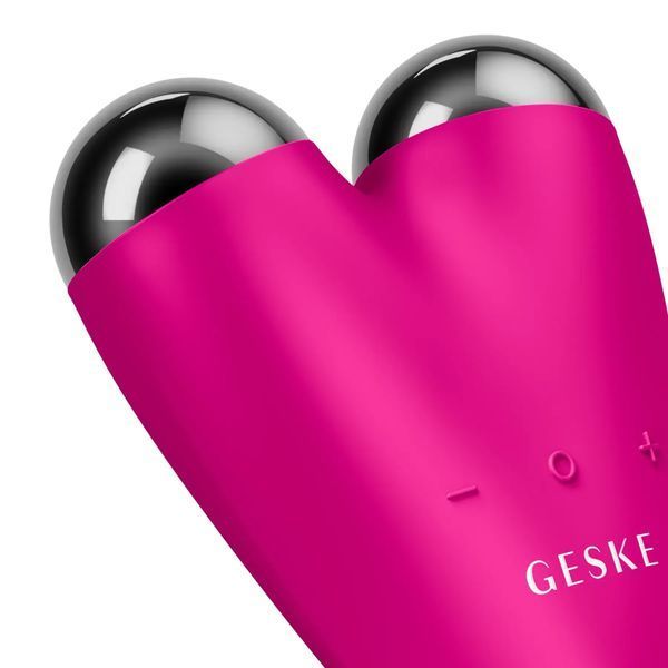 Мікрострумовий підтягувач шкіри обличчя GESKE MicroCurrent Face-Lifter 6 в 1, magenta HB0131