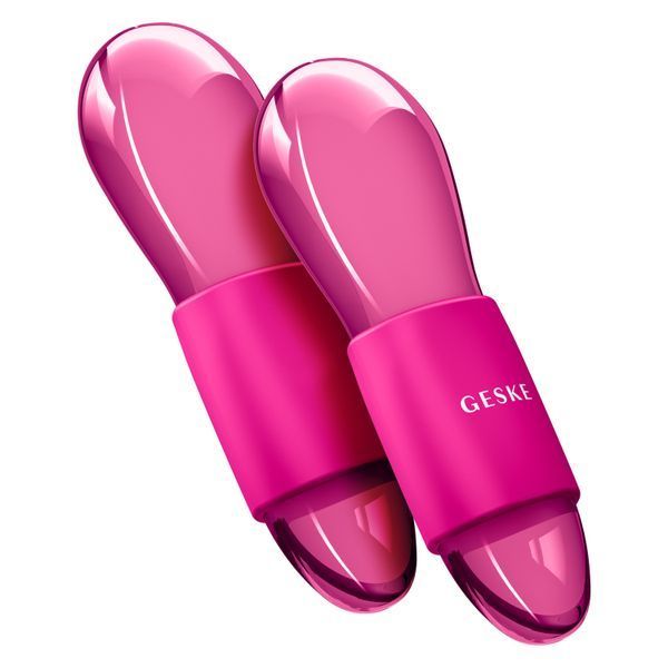 Подвійний масажер для очей GESKE Cool & Warm Duo Eye Massager 7 в 1, magenta HB0322