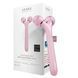 Электронный ультразвуковой ролик для лица GESKE Sonic Facial Roller 4 в 1, pink HB0181