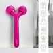 Электронный ультразвуковой ролик для лица и тела GESKE Sonic Facial & Body Roller 4 в 1, magenta HB0031 фото 3