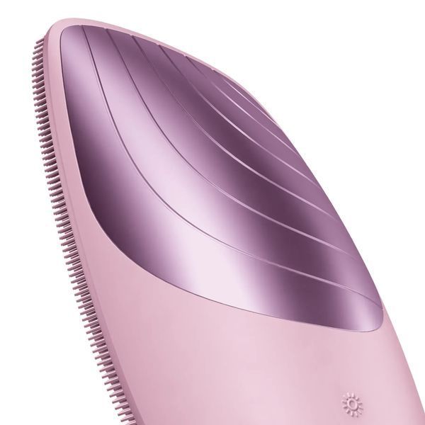 Электронная звуковая термо щетка для лица GESKE Sonic Thermo Facial Brush 6 в 1, pink HB0082