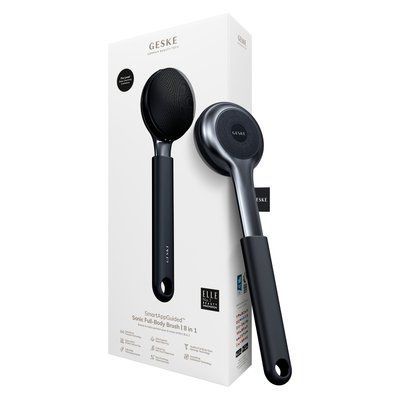 Ультразвукова щітка для всього тіла GESKE Sonic Full-Body Brush & Intensive Exfoliator 8 в 1, black HB0374