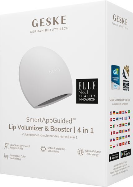 Устройство для увеличения объема губ GESKE Lip Volumizer & Booster 4 в 1 Big, white HB0233