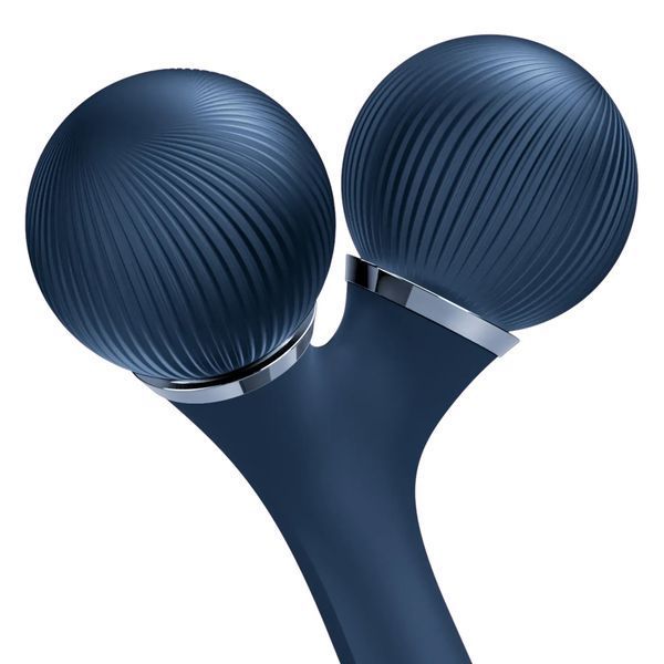 Електронний ультразвуковий ролик для обличчя та тіла GESKE Sonic Facial & Body Roller 4 в 1, midnight HB0033