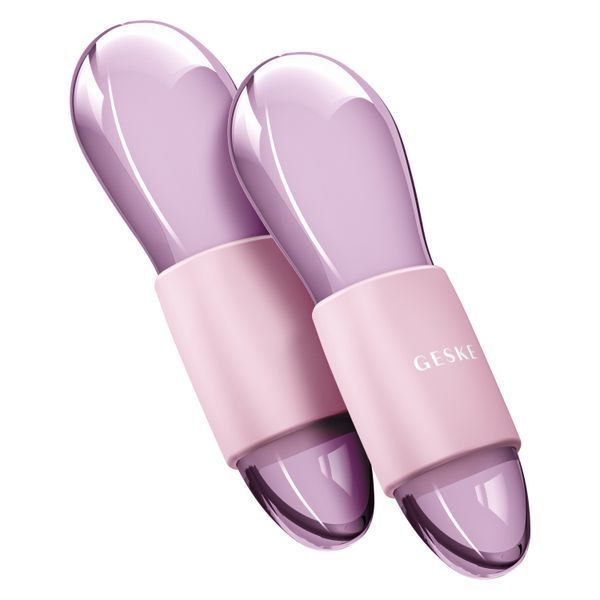 Подвійний масажер для очей GESKE Cool & Warm Duo Eye Massager 7 в 1, pink HB0324