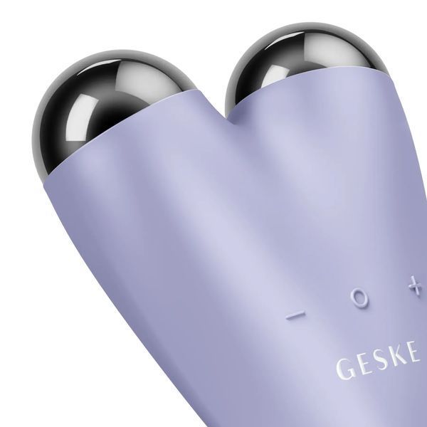 Мікрострумовий підтягувач шкіри обличчя GESKE MicroCurrent Face-Lifter 6 в 1, purple HB0134