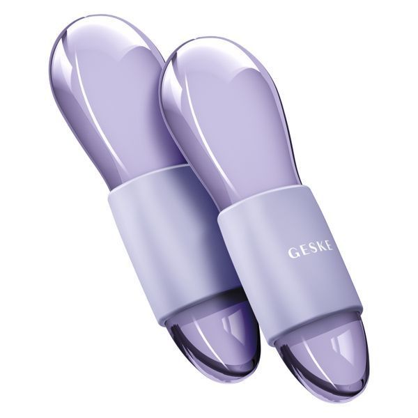 Двойной массажер для глаз GESKE Cool & Warm Duo Eye Massager 7 в 1, purple HB0325