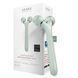 Электронный ультразвуковой ролик для лица GESKE Sonic Facial Roller 4 в 1, green HB0184