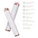 Ручка-масажер для обличчя з рожевим кварцом GESKE&nbsp;SmartAppGuided&nbsp;Sonic&nbsp;Rose&nbsp;Quartz&nbsp;LED&nbsp;Depuffing&nbsp;Pen&nbsp;8in1&nbsp;starlight HB0648 фото 2