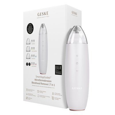 Микродермабразионное устройство для удаления черных точек GESKE MicroDermabrasion Blackhead Remover 7 в 1, starlight HB0573