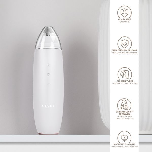 Микродермабразионное устройство для удаления черных точек GESKE MicroDermabrasion Blackhead Remover 7 в 1, starlight HB0573