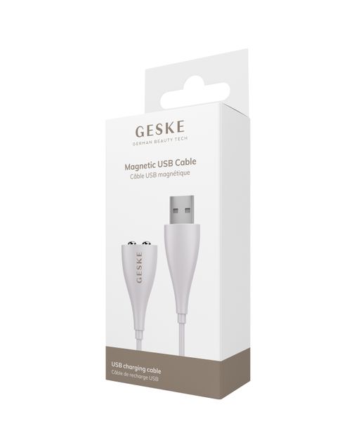 Магнітний USB кабель GESKE Magnetic USB Cable, white HB0236 фото