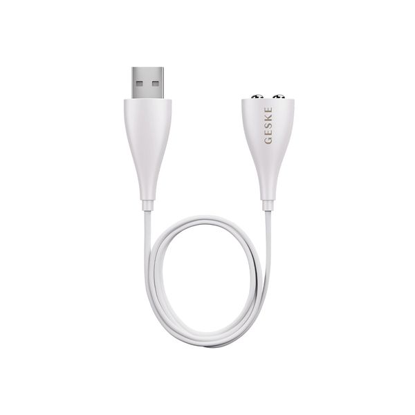 Магнітний USB кабель GESKE Magnetic USB Cable, white HB0236 фото