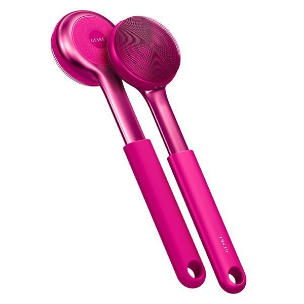 Ультразвукова щітка для всього тіла GESKE Sonic Full-Body Brush & Intensive Exfoliator 8 в 1, magenta HB0377