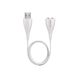 Магнітний USB кабель GESKE Magnetic USB Cable, white HB0236 фото 1