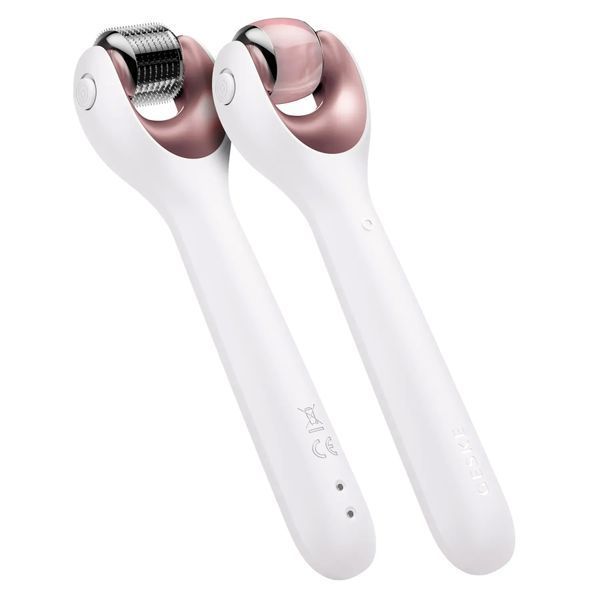 Электронный роллер для лица с микроиглами GESKE MicroNeedle Face Roller 9 в 1, starlight HB0187