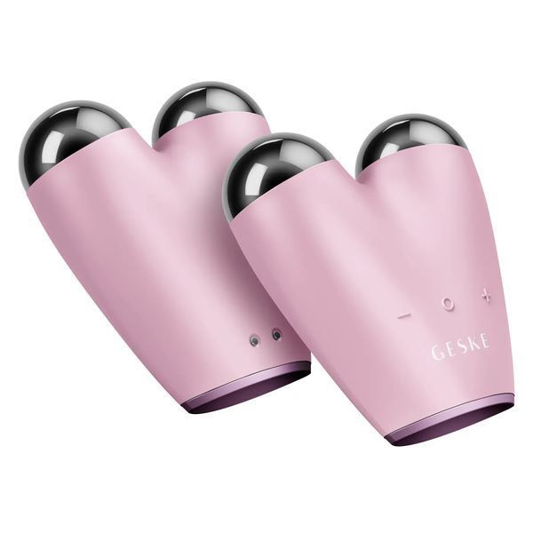 Микротоковый подтягиватель кожи лица GESKE MicroCurrent Face-Lifter 6 в 1, pink HB0137