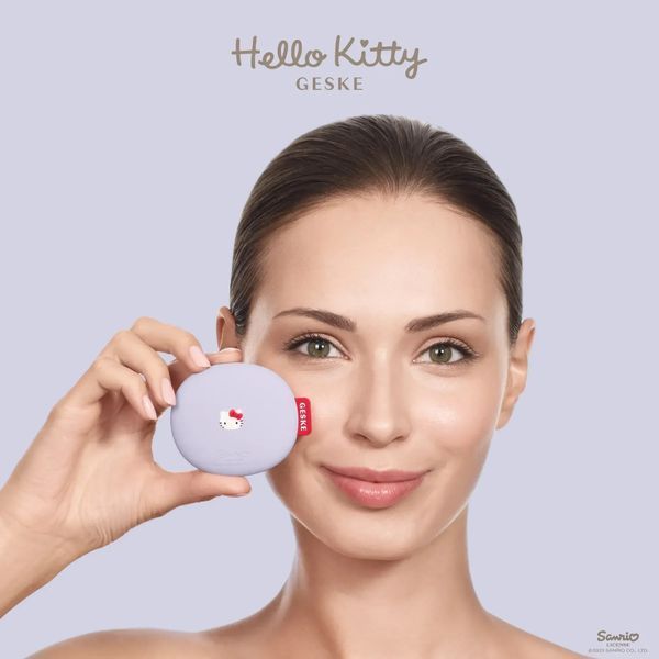 Щітка для обличчя GESKE Facial Brush 3 в 1 by Hello Kitty, purple HB0237