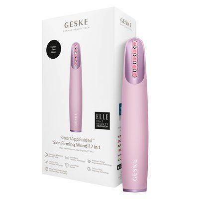 Пристрій для зміцнення і тонізації шкіри обличчя GESKE Skin Firming Wand 7 в 1, pink HB0432