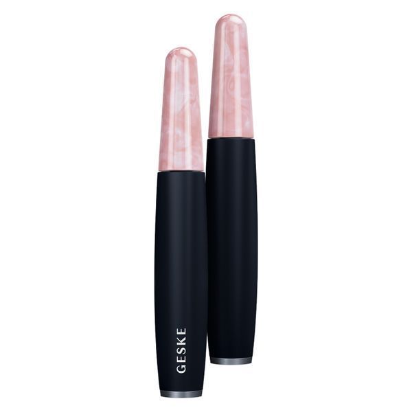 Ручка-массажер для лица с розовым кварцем GESKE&nbsp;SmartAppGuided&nbsp;Rose&nbsp;Quartz&nbsp;&&nbsp;Depuffing&nbsp;Pen&nbsp;6in1&nbsp;black HB0661